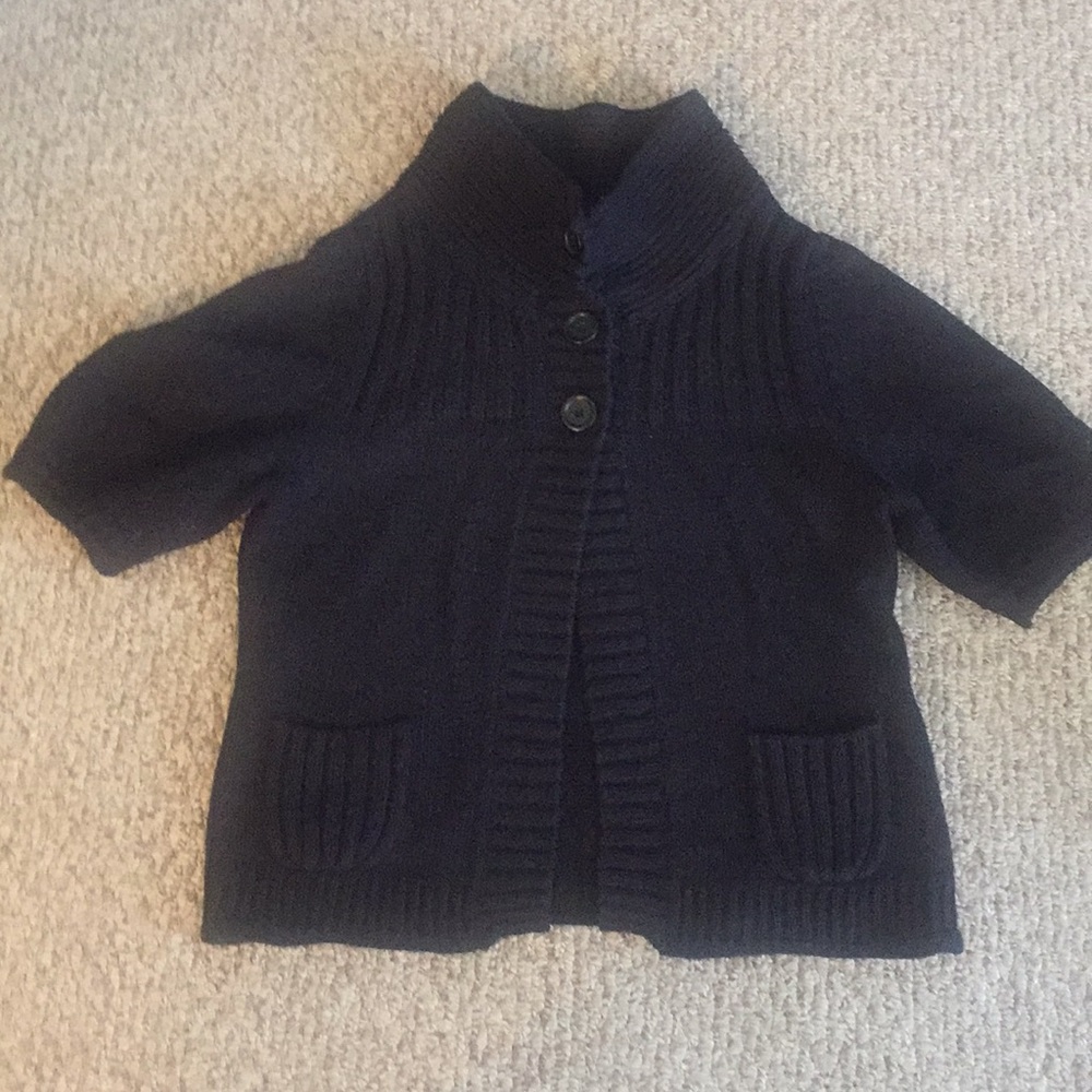 Express size M black 3/4 sleeve sweater